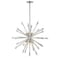 Z-Lite Soleia 8 Light Chandelier, Chrome & Clear 4002-8 - alternate 2